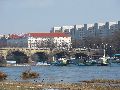Winterspaziergang  an der Elbe, von Pieschen-Richtung Loschwitz-Blasewitz, mit einem besonderen Augenmerk auf die Waldschlösschenbückenbaustelle