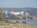 Winterspaziergang  an der Elbe, von Pieschen-Richtung Loschwitz-Blasewitz, mit einem besonderen Augenmerk auf die Waldschlösschenbückenbaustelle
