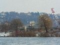 Winterspaziergang  an der Elbe, von Pieschen-Richtung Loschwitz-Blasewitz, mit einem besonderen Augenmerk auf die Waldschlösschenbückenbaustelle