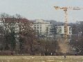 Winterspaziergang  an der Elbe, von Pieschen-Richtung Loschwitz-Blasewitz, mit einem besonderen Augenmerk auf die Waldschlösschenbückenbaustelle