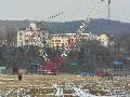 Winterspaziergang  an der Elbe, von Pieschen-Richtung Loschwitz-Blasewitz, mit einem besonderen Augenmerk auf die Waldschlösschenbückenbaustelle
