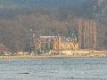 Winterspaziergang  an der Elbe, von Pieschen-Richtung Loschwitz-Blasewitz, mit einem besonderen Augenmerk auf die Waldschlösschenbückenbaustelle