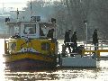 Winterspaziergang  an der Elbe, von Pieschen-Richtung Loschwitz-Blasewitz, mit einem besonderen Augenmerk auf die Waldschlösschenbückenbaustelle