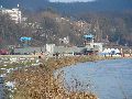 Winterspaziergang  an der Elbe, von Pieschen-Richtung Loschwitz-Blasewitz, mit einem besonderen Augenmerk auf die Waldschlösschenbückenbaustelle