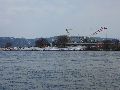 Winterspaziergang  an der Elbe, von Pieschen-Richtung Loschwitz-Blasewitz, mit einem besonderen Augenmerk auf die Waldschlösschenbückenbaustelle