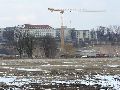 Winterspaziergang  an der Elbe, von Pieschen-Richtung Loschwitz-Blasewitz, mit einem besonderen Augenmerk auf die Waldschlösschenbückenbaustelle