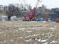Winterspaziergang  an der Elbe, von Pieschen-Richtung Loschwitz-Blasewitz, mit einem besonderen Augenmerk auf die Waldschlösschenbückenbaustelle