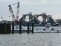 Winterspaziergang  an der Elbe, von Pieschen-Richtung Loschwitz-Blasewitz, mit einem besonderen Augenmerk auf die Waldschlösschenbückenbaustelle