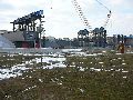 Winterspaziergang  an der Elbe, von Pieschen-Richtung Loschwitz-Blasewitz, mit einem besonderen Augenmerk auf die Waldschlösschenbückenbaustelle