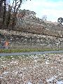Winterspaziergang  an der Elbe, von Pieschen-Richtung Loschwitz-Blasewitz, mit einem besonderen Augenmerk auf die Waldschlösschenbückenbaustelle