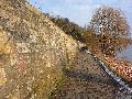 Winterspaziergang  an der Elbe, von Pieschen-Richtung Loschwitz-Blasewitz, mit einem besonderen Augenmerk auf die Waldschlösschenbückenbaustelle