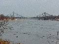 Winterspaziergang  an der Elbe, von Pieschen-Richtung Loschwitz-Blasewitz, mit einem besonderen Augenmerk auf die Waldschlösschenbückenbaustelle
