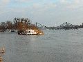 Winterspaziergang  an der Elbe, von Pieschen-Richtung Loschwitz-Blasewitz, mit einem besonderen Augenmerk auf die Waldschlösschenbückenbaustelle