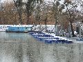 Winterspaziergang  an der Elbe, von Pieschen-Richtung Loschwitz-Blasewitz, mit einem besonderen Augenmerk auf die Waldschlösschenbückenbaustelle