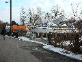 Winterspaziergang  an der Elbe, von Pieschen-Richtung Loschwitz-Blasewitz, mit einem besonderen Augenmerk auf die Waldschlösschenbückenbaustelle