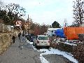 Winterspaziergang  an der Elbe, von Pieschen-Richtung Loschwitz-Blasewitz, mit einem besonderen Augenmerk auf die Waldschlösschenbückenbaustelle