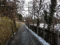 Winterspaziergang  an der Elbe, von Pieschen-Richtung Loschwitz-Blasewitz, mit einem besonderen Augenmerk auf die Waldschlösschenbückenbaustelle