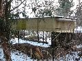 Winterspaziergang  an der Elbe, von Pieschen-Richtung Loschwitz-Blasewitz, mit einem besonderen Augenmerk auf die Waldschlösschenbückenbaustelle