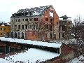 Winterspaziergang  an der Elbe, von Pieschen-Richtung Loschwitz-Blasewitz, mit einem besonderen Augenmerk auf die Waldschlösschenbückenbaustelle