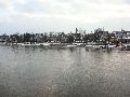 Winterspaziergang  an der Elbe, von Pieschen-Richtung Loschwitz-Blasewitz, mit einem besonderen Augenmerk auf die Waldschlösschenbückenbaustelle