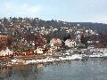Winterspaziergang  an der Elbe, von Pieschen-Richtung Loschwitz-Blasewitz, mit einem besonderen Augenmerk auf die Waldschlösschenbückenbaustelle