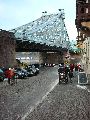 Winterspaziergang  an der Elbe, von Pieschen-Richtung Loschwitz-Blasewitz, mit einem besonderen Augenmerk auf die Waldschlösschenbückenbaustelle