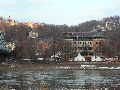 Winterspaziergang  an der Elbe, von Pieschen-Richtung Loschwitz-Blasewitz, mit einem besonderen Augenmerk auf die Waldschlösschenbückenbaustelle