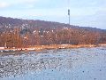 Winterspaziergang  an der Elbe, von Pieschen-Richtung Loschwitz-Blasewitz, mit einem besonderen Augenmerk auf die Waldschlösschenbückenbaustelle
