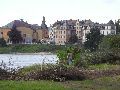 Die Pieschener Hafenstadtlandschaft von der Neuen Molebrücke aus gesehen