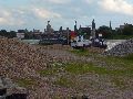  Die Pieschener Hafenstadtlandschaft von der Neuen Molebrücke aus gesehen