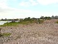  Die Pieschener Hafenstadtlandschaft von der Neuen Molebrücke aus gesehen