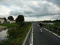  Die Pieschener Hafenstadtlandschaft von der Neuen Molebrücke aus gesehen