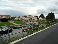 Die Pieschener Hafenstadtlandschaft von der Neuen Molebrücke aus gesehen
