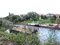  Die Pieschener Hafenstadtlandschaft von der Neuen Molebrücke aus gesehen