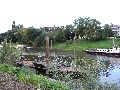  Die Pieschener Hafenstadtlandschaft von der Neuen Molebrücke aus gesehen