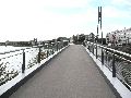  Die Pieschener Hafenstadtlandschaft von der Neuen Molebrücke aus gesehen
