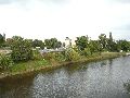  Die Pieschener Hafenstadtlandschaft von der Neuen Molebrücke aus gesehen