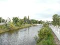  Die Pieschener Hafenstadtlandschaft von der Neuen Molebrücke aus gesehen