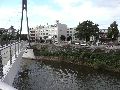  Die Pieschener Hafenstadtlandschaft von der Neuen Molebrücke aus gesehen