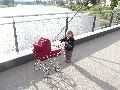 Die Pieschener Hafenstadtlandschaft von der Neuen Molebrücke aus gesehen