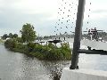  Die Pieschener Hafenstadtlandschaft von der Neuen Molebrücke aus gesehen