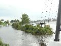  Die Pieschener Hafenstadtlandschaft von der Neuen Molebrücke aus gesehen