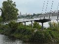 Die Pieschener Hafenstadtlandschaft von der Neuen Molebrücke aus gesehen