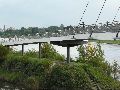 Die Pieschener Hafenstadtlandschaft von der Neuen Molebrücke aus gesehen