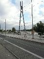  Die Pieschener Hafenstadtlandschaft von der Neuen Molebrücke aus gesehen
