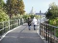  Die Pieschener Hafenstadtlandschaft von der Neuen Molebrücke aus gesehen