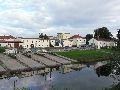  Die Pieschener Hafenstadtlandschaft von der Neuen Molebrücke aus gesehen