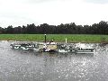  Die Pieschener Hafenstadtlandschaft von der Neuen Molebrücke aus gesehen