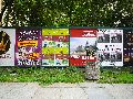 Plakate-Werbung-Kunst auf Papier und Ähnliches
