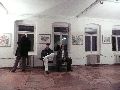 Blaue Fabrik-Ausstellung mit Christopher Haley Simpson-Thomas Reichstein, Cosmas Knippschild   